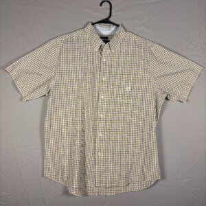 Chaps Easy Care Short Sleeve Button Down Shirt – Men’s XL